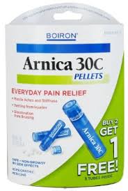 Jenny Sprung says treat yourself naturally with Arnica, Arnica treats Pain Relief, Arnica for Home Treatment for Pain Relief
